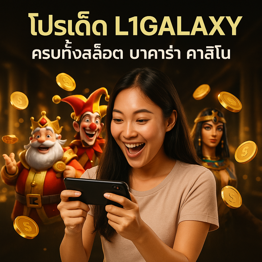 โปรเด็ด L1GALAXY ครบทั้งสล็อต บาคาร่า คาสิโน