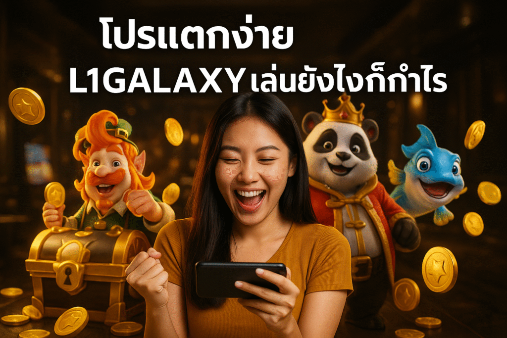 โปรแตกง่าย L1GALAXY เล่นยังไงก็กำไร