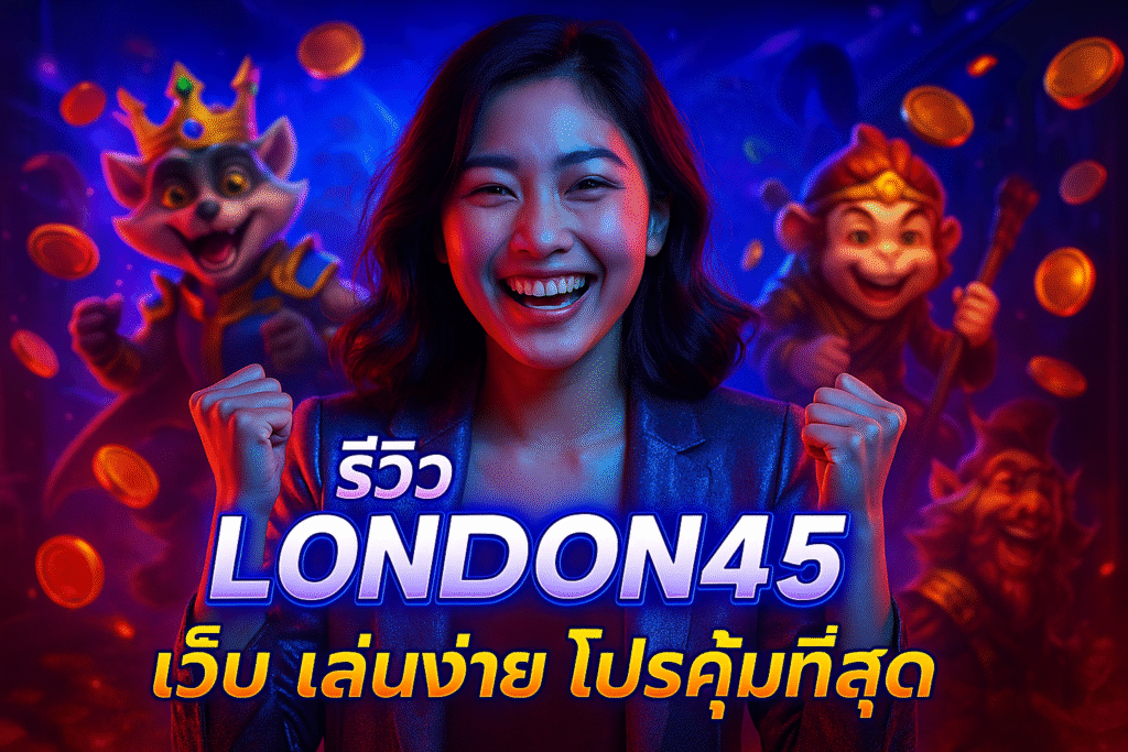 รีวิว LONDON45 เว็บ เล่นง่าย โปรคุ้มที่สุด