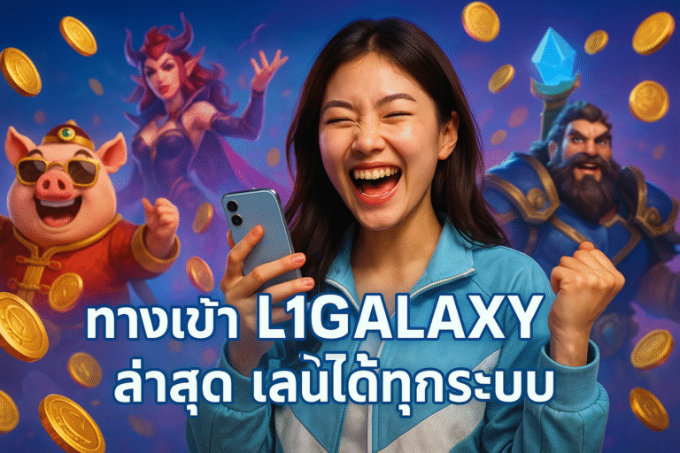 ทางเข้า L1GALAXY ล่าสุด เล่นได้ทุกระบบ